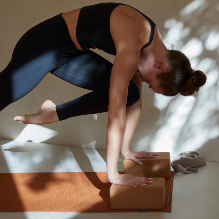 Manduka Unisex-Erwachsene Cork Yoga-Block 4" x 6" x 9", 4" x 6" x 9"