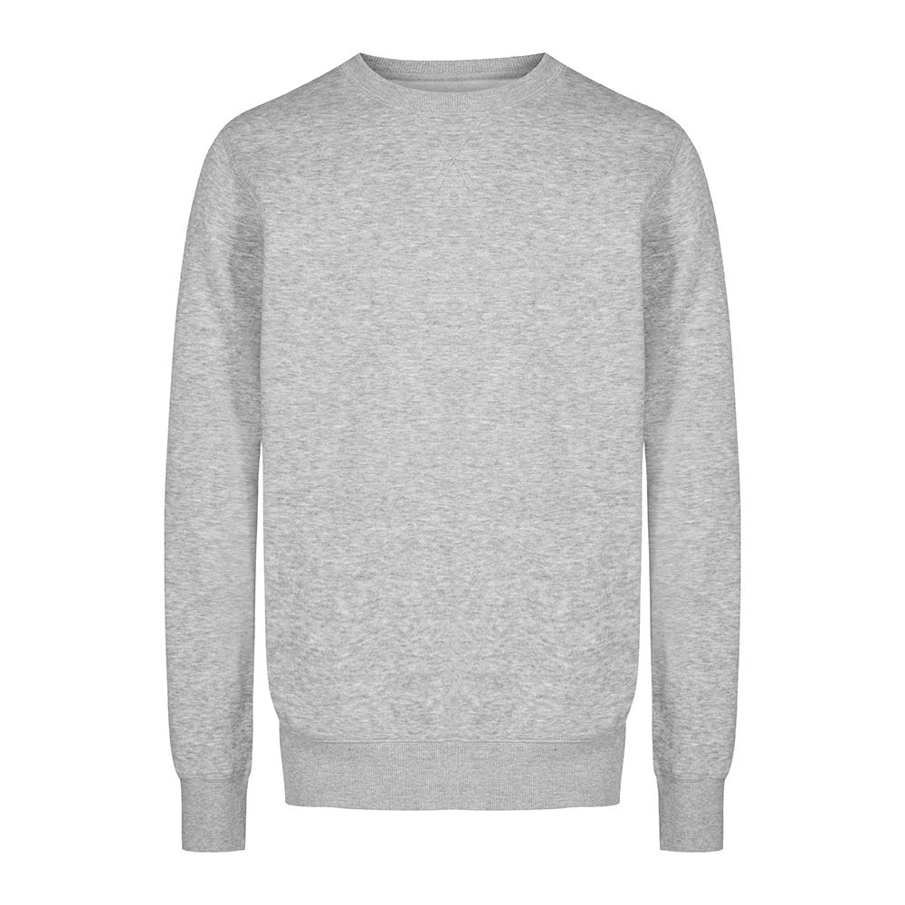X.O Sweatshirt Plus Size Herren, Grau-Melange, XXXL