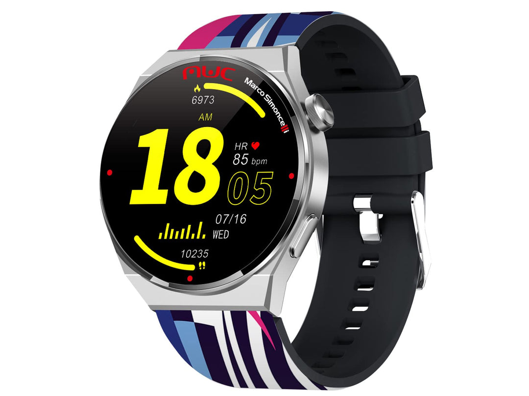 Trevi T-FIT 300 Call Smartwatch mit Bluetooth-Anruffunktion, körperliches Training und Wohlbefinden,