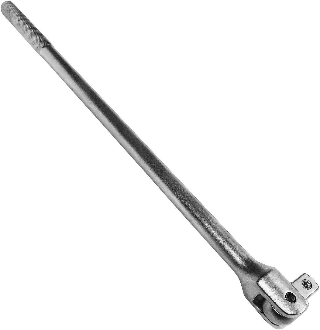 S&amp;R SPEZIAL Gelenkgriff 3/4" ZOLL 600mm CrV, Ø 22 mm Steck-Drehgriff Schiebegriff mit Gelenk, Extra