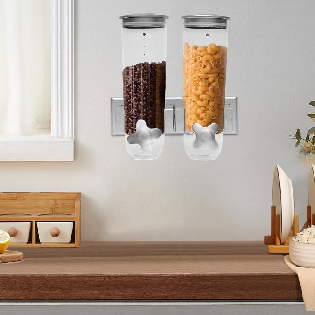 3L Müslispender Cerealienspender, Kunststoff Food Dispenser Cereal Containers, Cerealienspender Snac