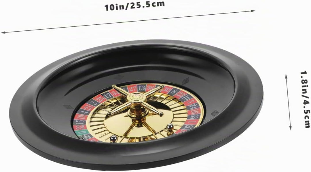 Poker Wheel Spielset Rotierendes Roulette Für Partys Tischspiel Unterhaltung Für Geburtstagsfeiern U