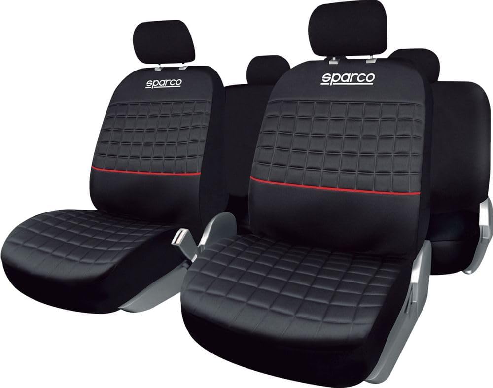 SPARCO SPC1042RS Satz Sitzbezüge, Rot