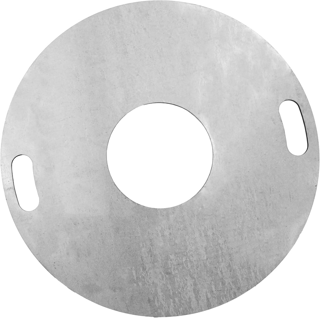 Feuerplatte/Grillplatte 60cm aus 5mm Stahl
