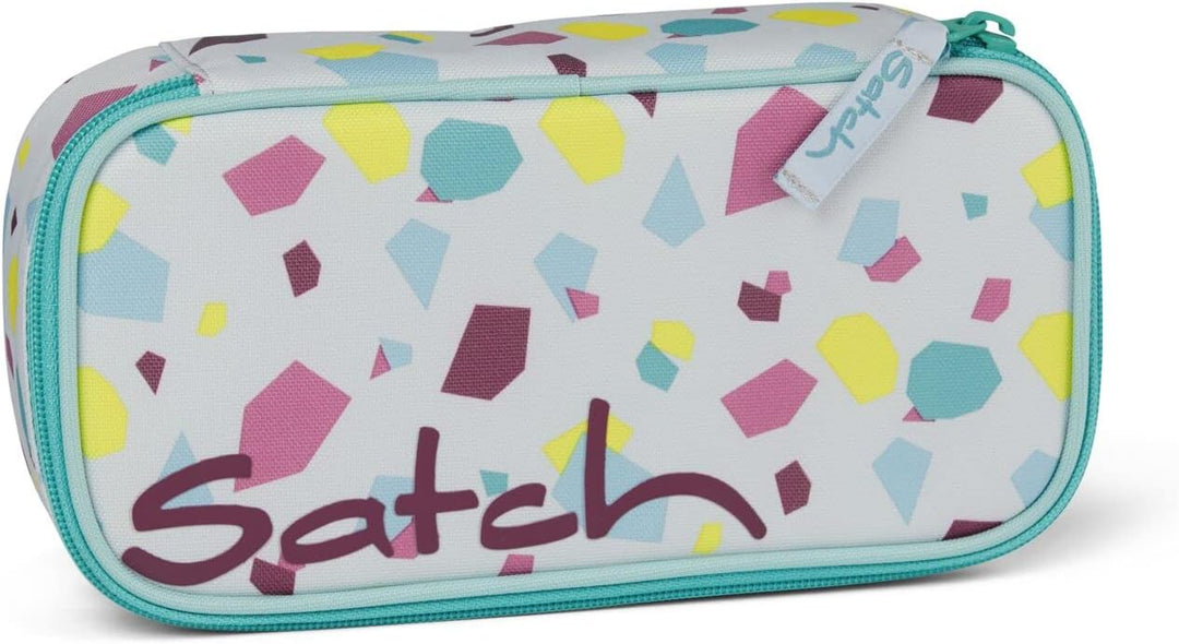 satch Pack Schulrucksack Set 2tlg. inkl. Schlamperbox Dreamy Mosaic, Dreamy Mosaic