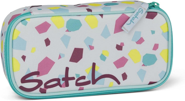satch Pack Schulrucksack Set 2tlg. inkl. Schlamperbox Dreamy Mosaic, Dreamy Mosaic