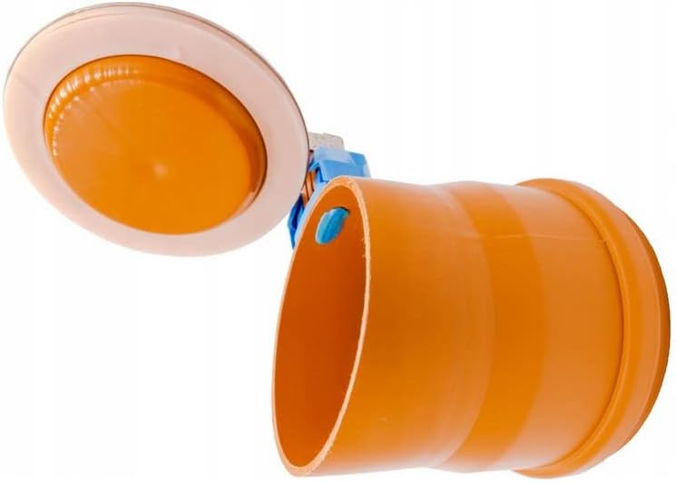 aquer FROSCHKLAPPE RÜCKSTAUKLAPPE ROHRKLAPPE RÜCKSTAUVERSCHLUss HT ROHRE DN 100-110