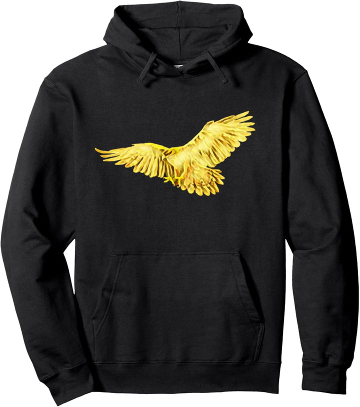 Adler Raubvogel Motiv Vögel Tiere Krallen Schnabel Design Pullover Hoodie