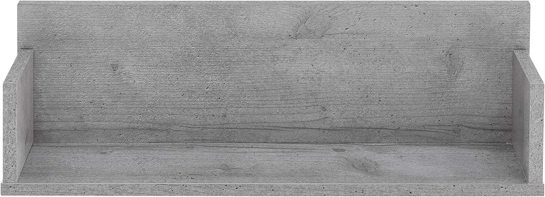 Schildmeyer Bello Regal 137002, Holzwerkstoff, steingrau, 59,8/13,6/19,5 cm (B/T/H)