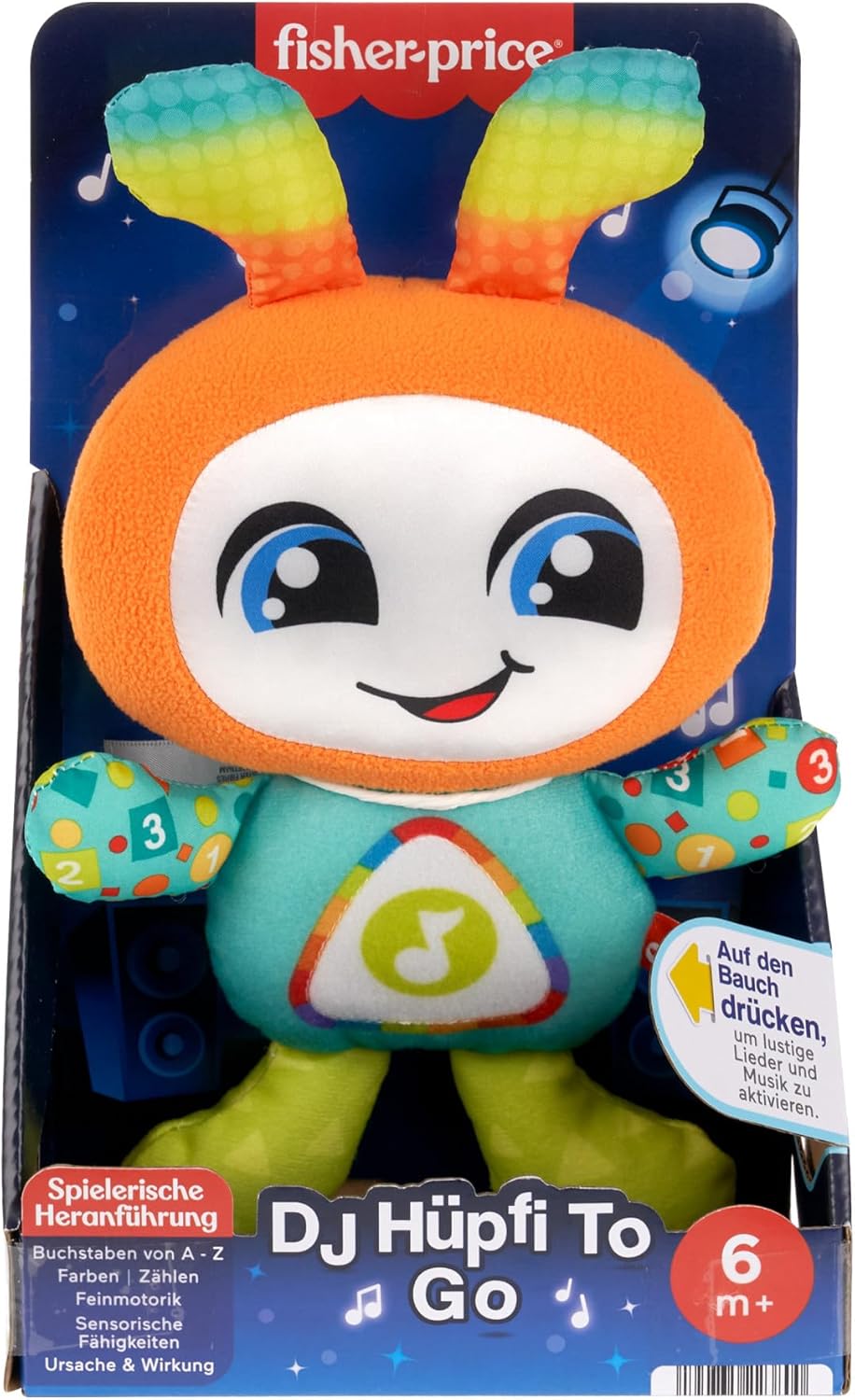 Fisher-Price Lernspielzeug für Babys und Kleinkinder, DJ Groovin&