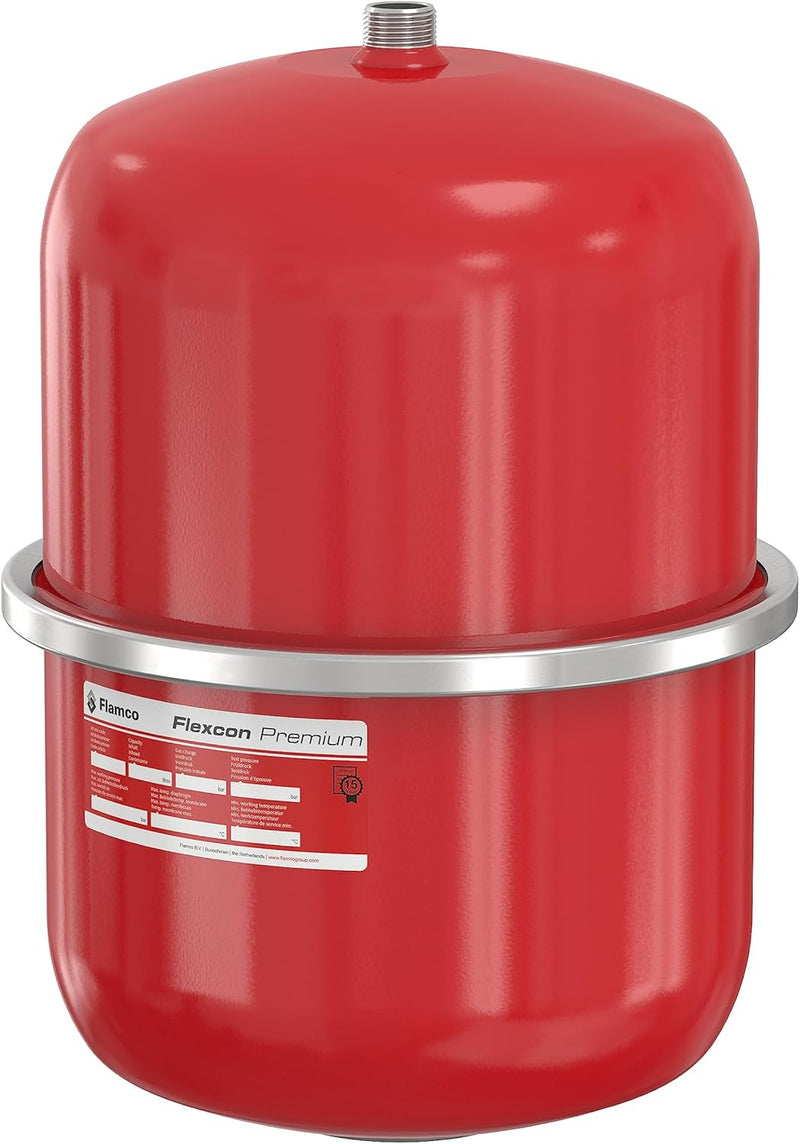 Flamco Flexcon Premium 18L 1/3bar Rot Ausdehnungsgefäss -16917 18L / 1 [3 bar] Rot, 18L / 1 [3 bar]