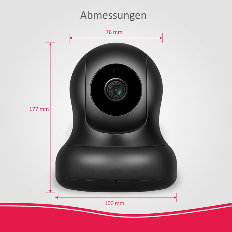 ELRO AS90CA 1080P Full-HD Pan/Tilt Sicherheitskamera AS90S Home+ Alarmsystem, Zubehör Zubehör Schwen