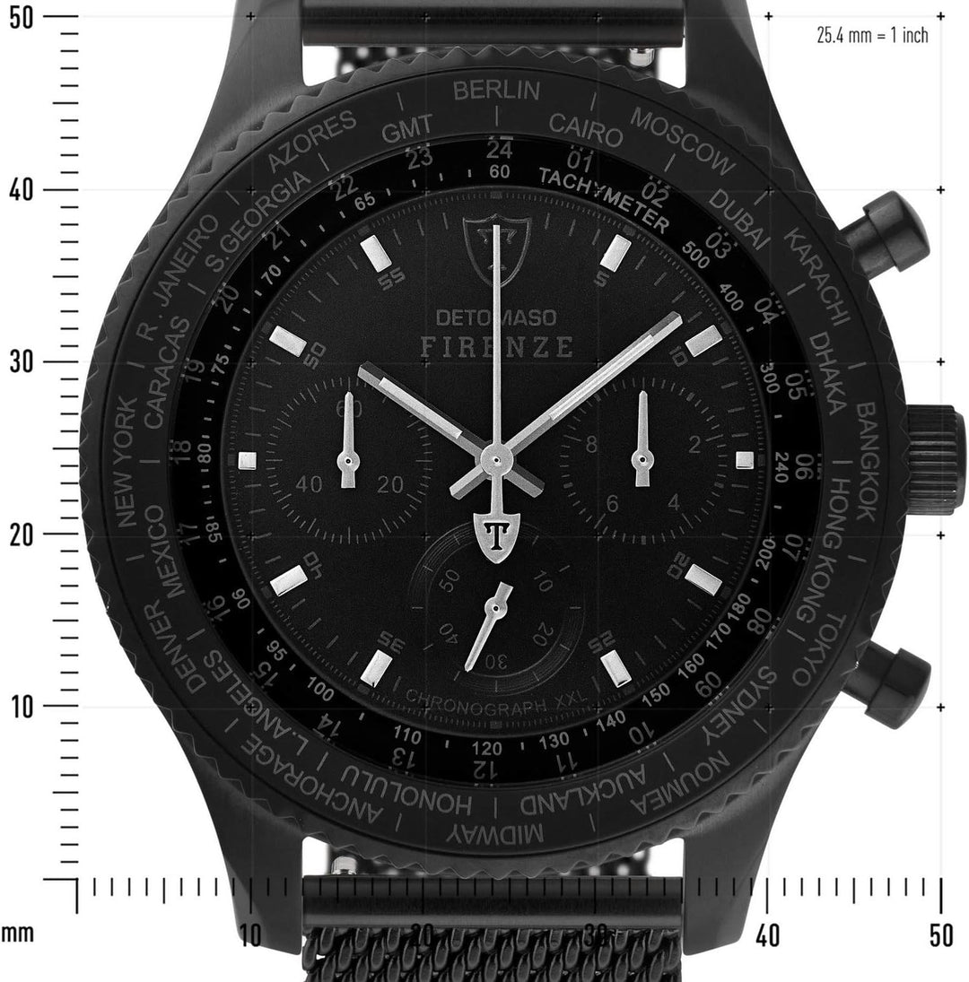 DETOMASO Firenze Black XXL Black Black