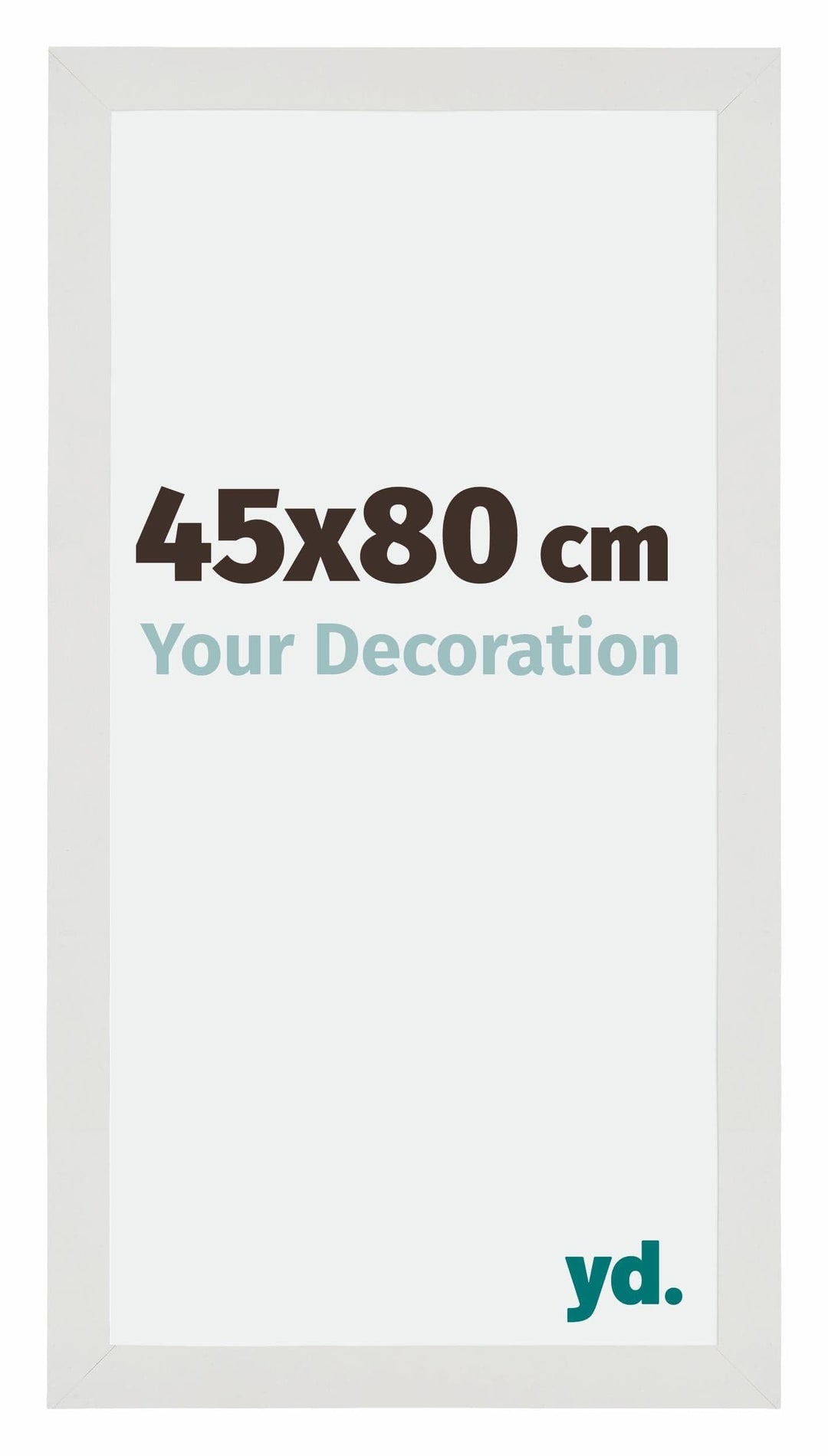 yd. Your Decoration - Bilderrahmen 45x80 cm - Bilderrahmen aus MDF mit Acrylglas - Antireflex - Ausg