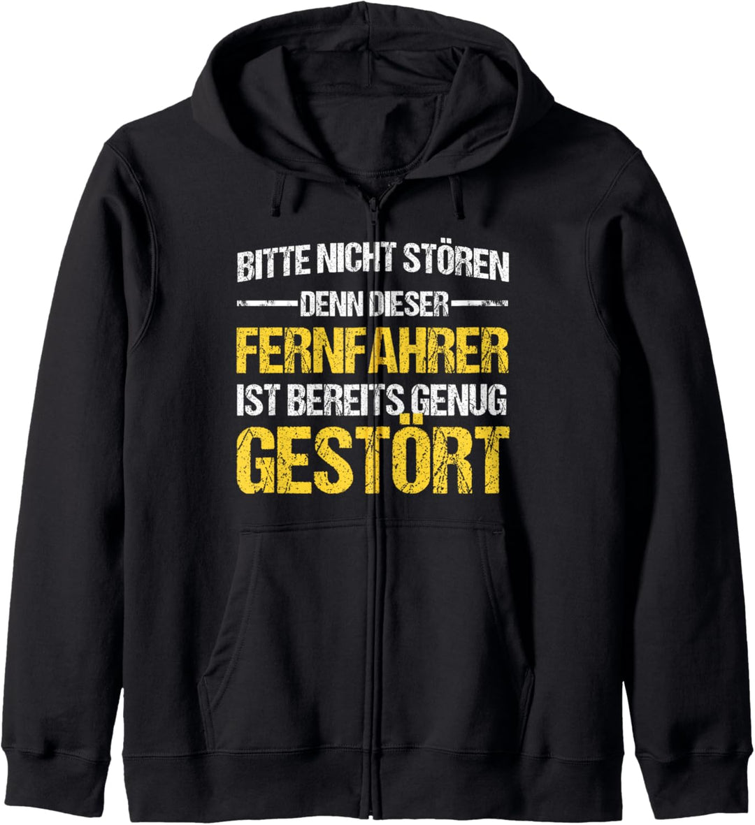 Fernfahrer Geschenk für LKW Fahrer & Trucker Kapuzenjacke