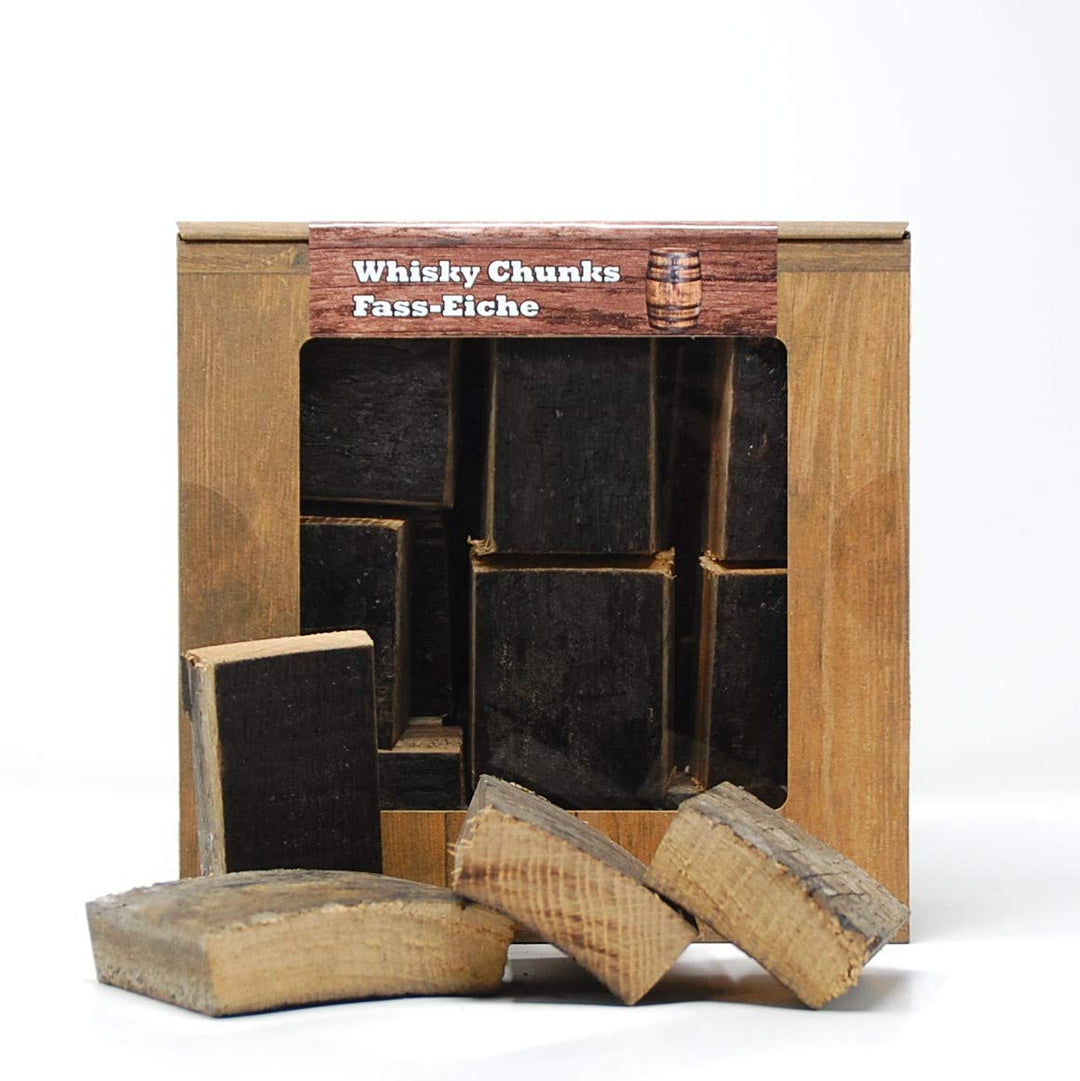 Barrel Chunks Whisky 1,5Kg aus Original Eichenfass - Barrel-Chunks (Whisky) Räucherchunks Whisky, Rä