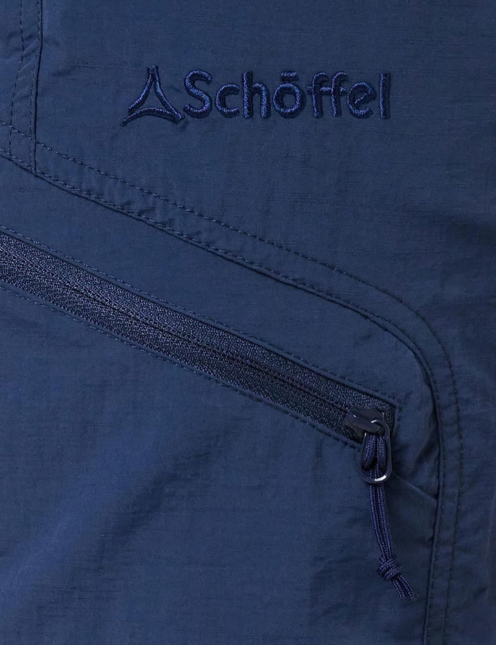 Schöffel Herren Shorts Silvaplana2, vielseitige Wanderhose mit separatem Gürtel, Outdoor Hose mit pr