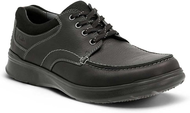 Clarks Herren Cotrell Edge Oxford 45 EU Schwarz, 45 EU Schwarz