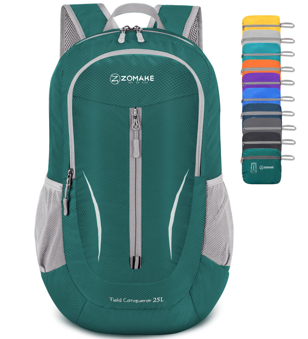 ZOMAKE Ultraleicht Faltbarer Rucksack - Packbare Backpacks 25L,Kleiner Faltbar Rucksäcke Wanderrucks