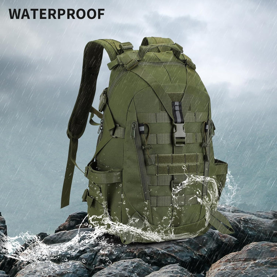HUNTVP Militär Rucksack 30L 35L Taktischer Rucksack 30L 35L Wanderrucksack Herren Bundeswehr Rucksac