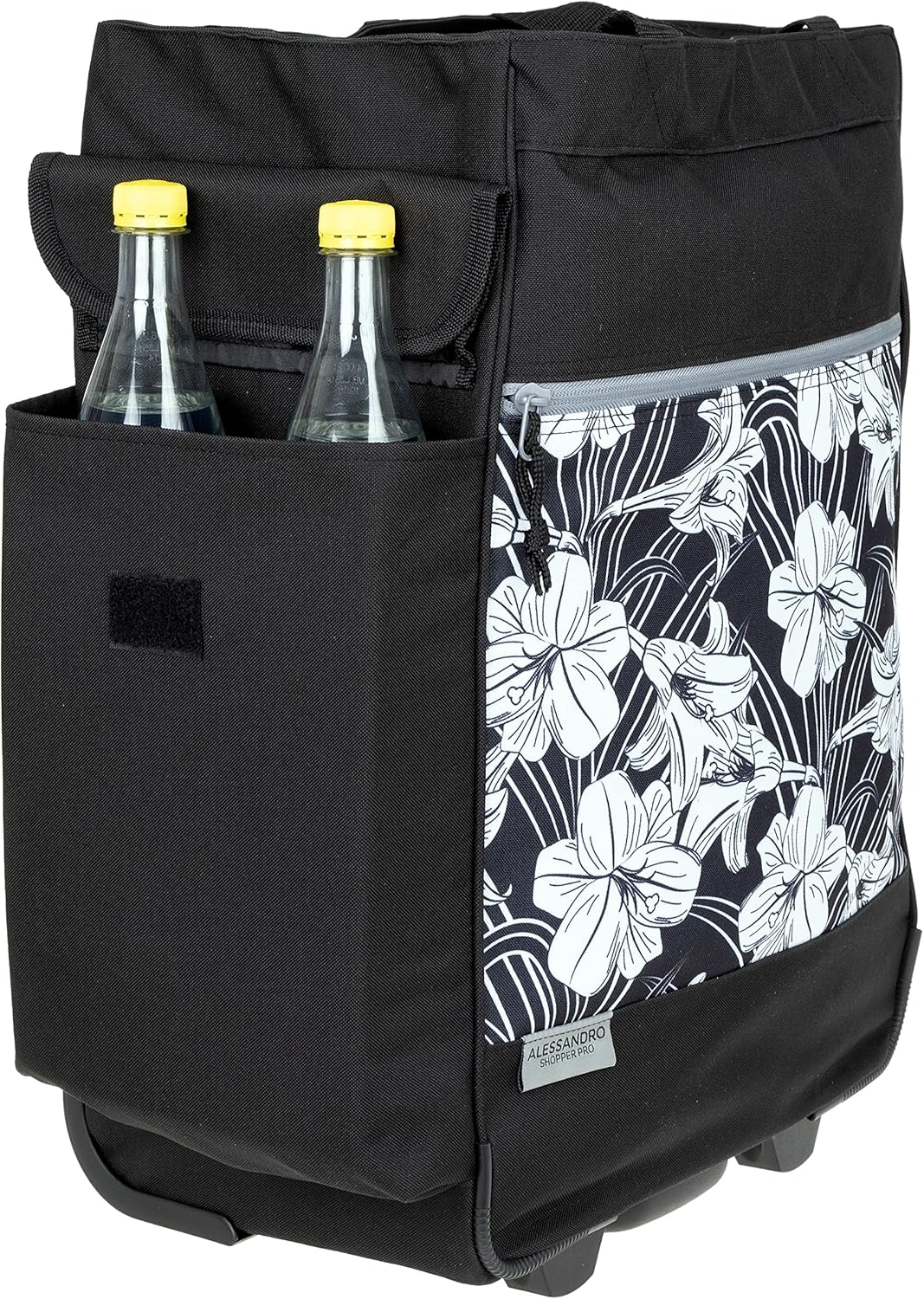 Alessandro Einkaufsroller EInkaufsroller Shoppingtrolley Einkaufstrolley (12895 Black