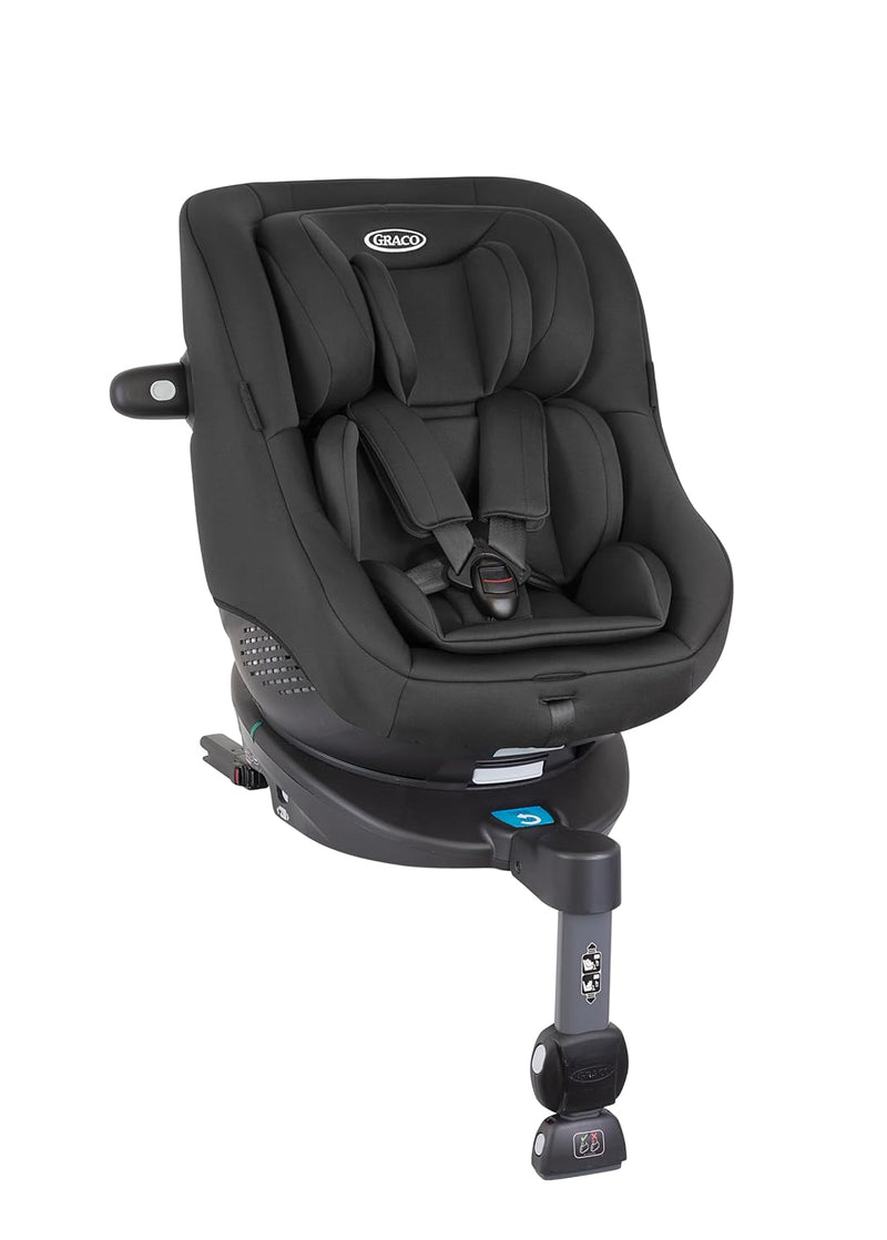 Graco Turn2Me™ i-Size R129, 360° drehbarer Reboarder mit ISOFIX, Autositz für Kinder von 0-4 Jahre (