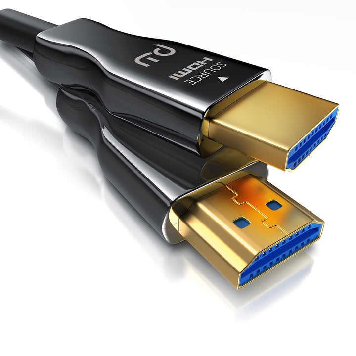 CSL - HDMI Kabel 2.0 b Glasfaser 30m - 4k 60Hz mit HDR - 3D - ARC - CEC – HDCP 2.2 - YUV 4 x 4 x 4 -