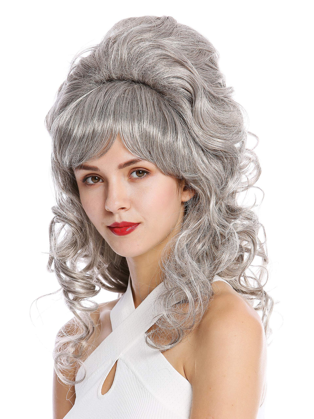 WIG ME UP - GFW2418-51 Perücke Damenperücke Barock 60er retro riesig Beehive Hochsteckfrisur Dutt lo