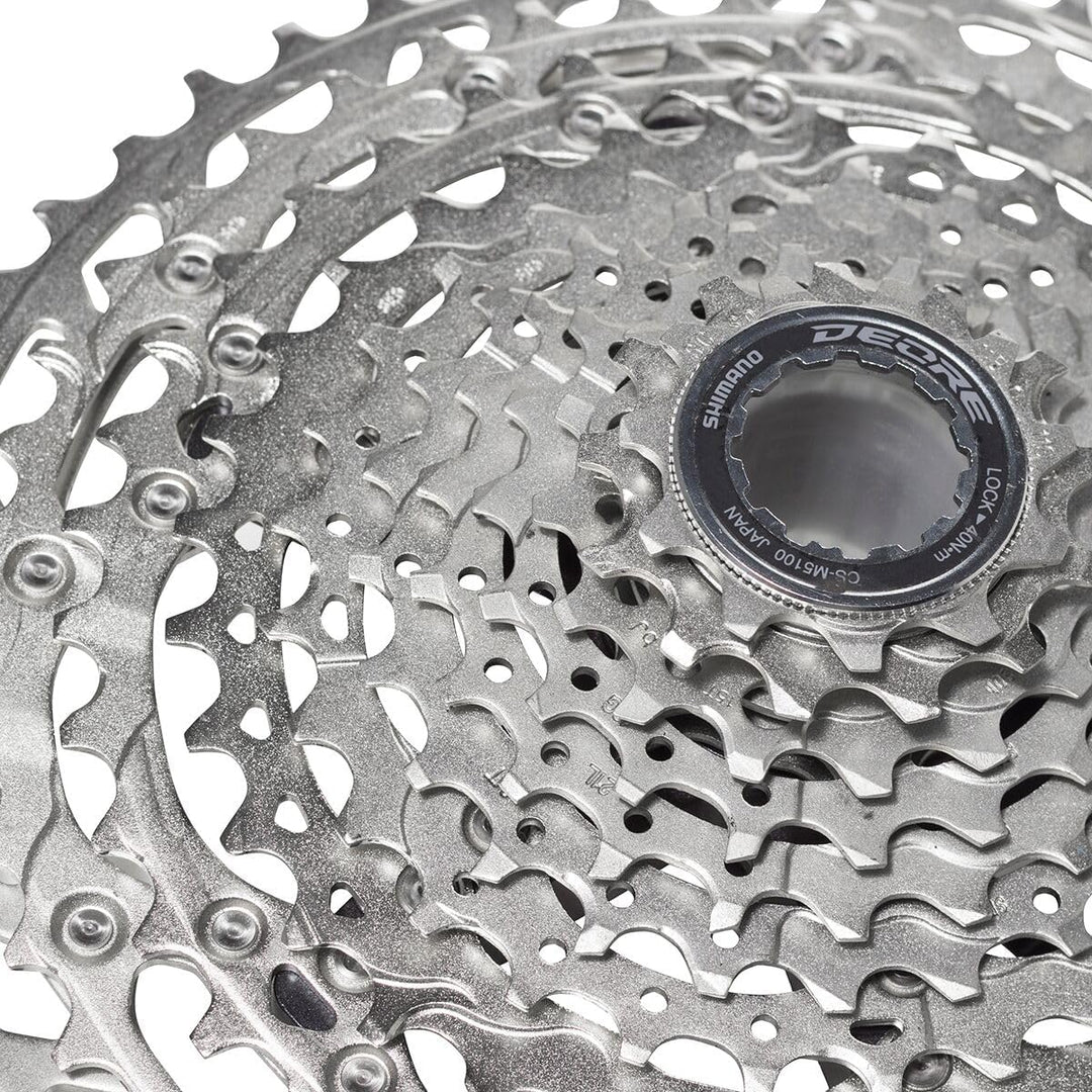 SHIMANO Deore CS-M5100 11Sp HyperGlide Kassette silber 11-42, silber 11-42
