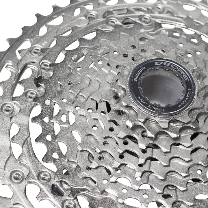 SHIMANO Deore CS-M5100 11Sp HyperGlide Kassette silber 11-42, silber 11-42