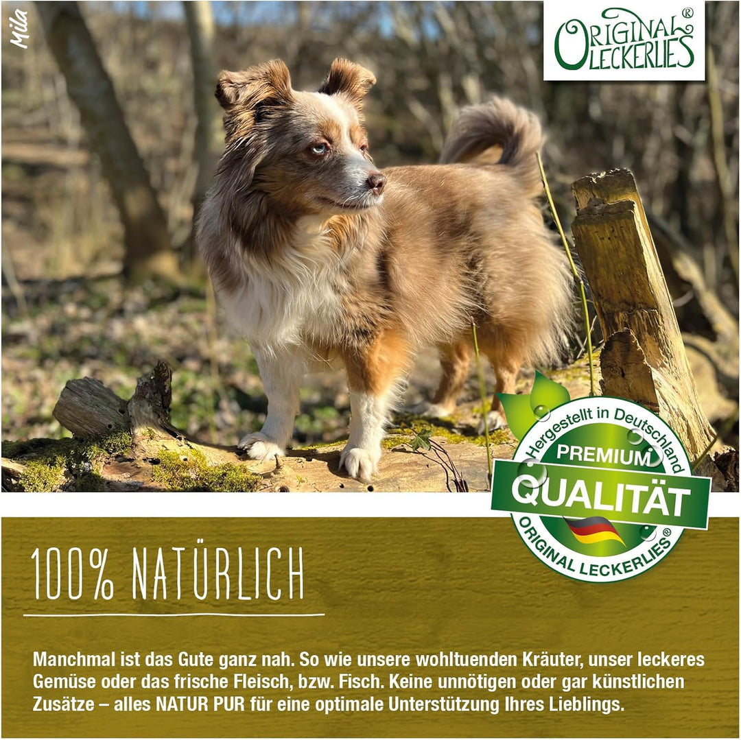 Original-Leckerlies: Black&amp;White weisse Amaranth-Gemüseflocken, 5 kg getreidefrei Gemüseflocken, Hun