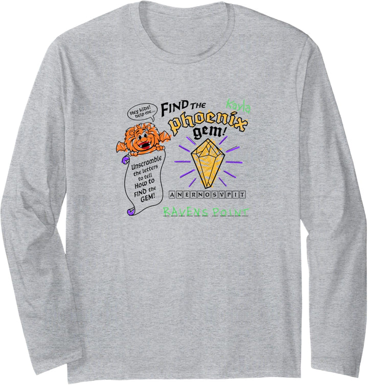Disney Pixar Onward Manticore's Tavern Kids Menu Langarmshirt
