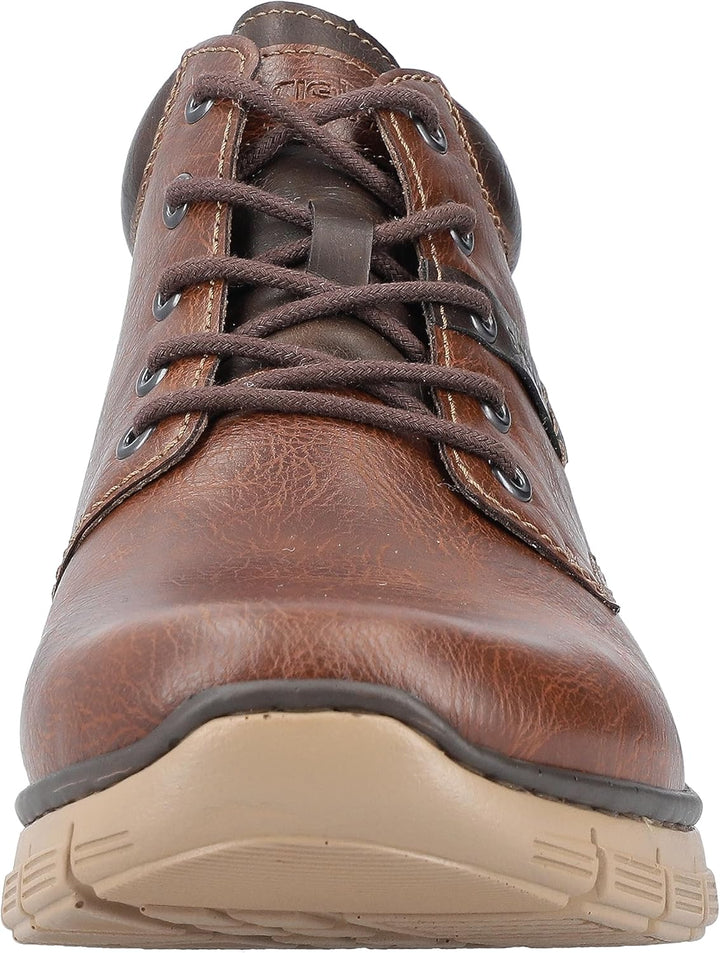 Rieker Herren B5635 Kurzstiefel 40 EU Weit Braun, 40 EU Weit Braun