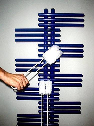 Reibu Reinigungsgerät aus Mikrofaser für Radiatoren und Röhrenheizkörper von Schwarz-Technik - staub