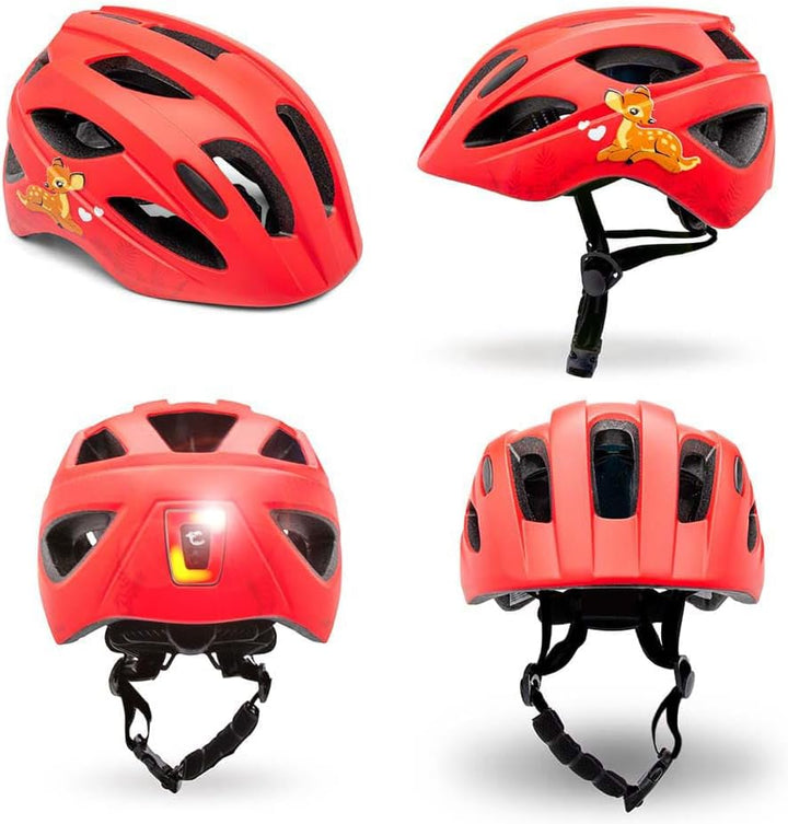 Crazy Safety Cool Kinder Fahrradhelm | Fahrradhelm Kinder 6-12 Jahren für Fahrrad, Skateboard, Mount
