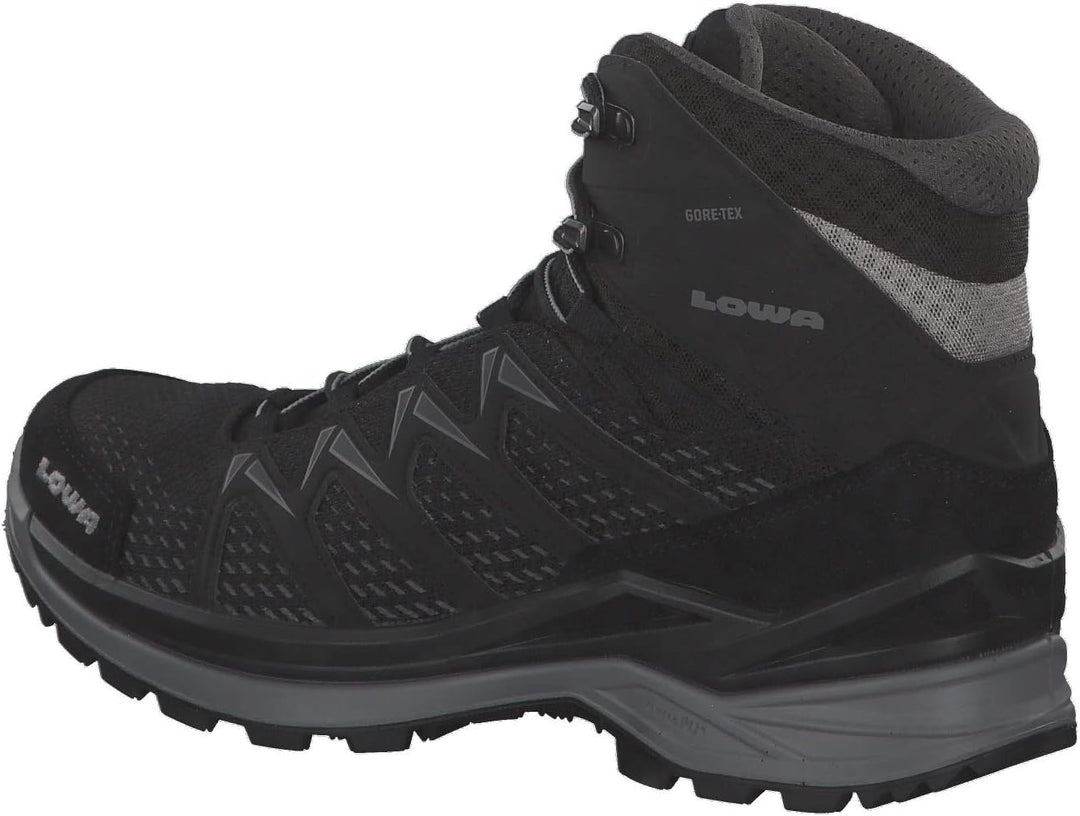 LOWA Stiefel mittel INNOX PRO GTX MID [2024] 46.5 EU Blau Grau, 46.5 EU Blau Grau