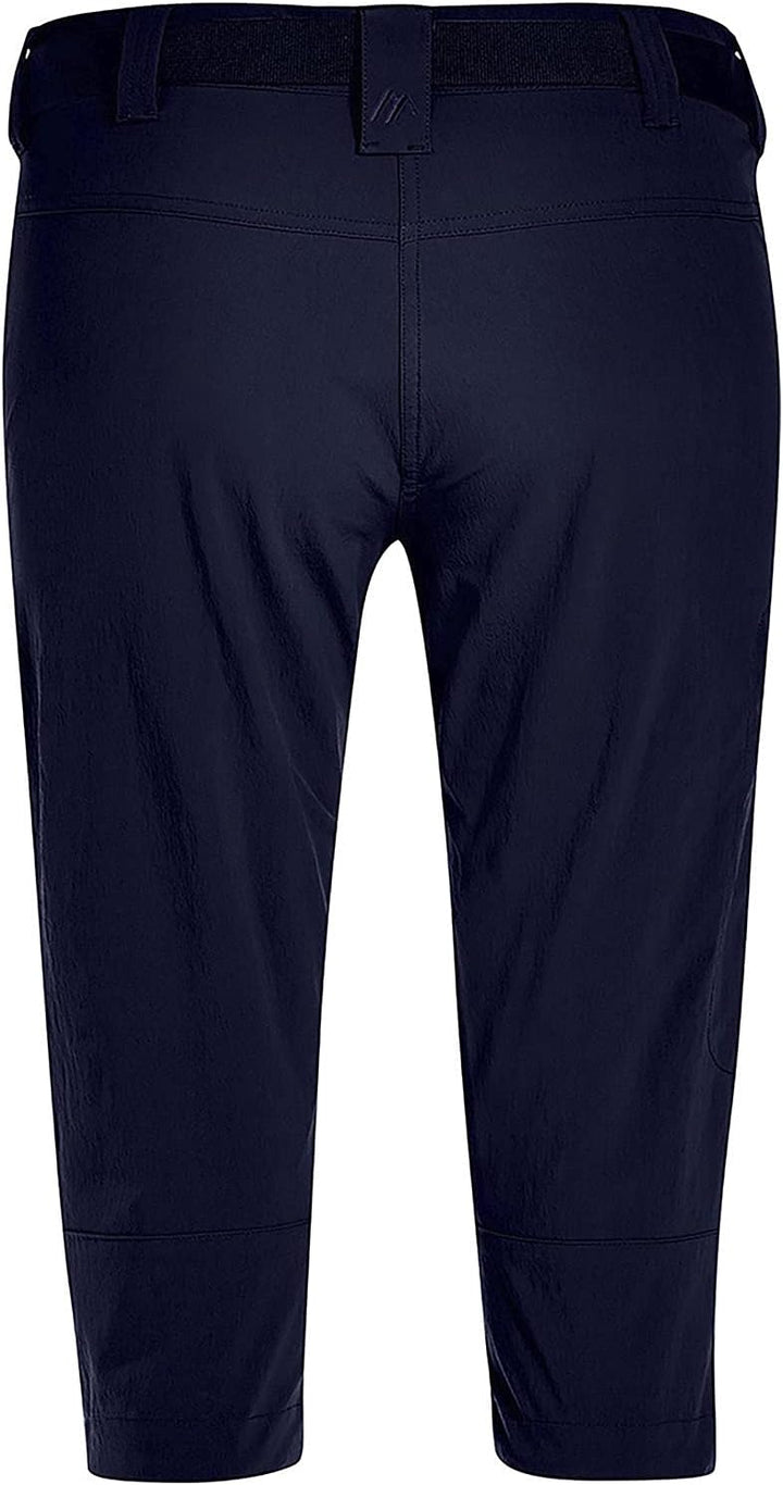 Maier Sports Damen Inara Slim Capri Hose, Night Sky, XS, Blau