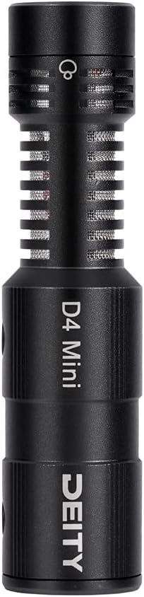 Deity V-Mic D4 Mini - Kamera-Mikrofon mit Shock Mount, leichtes Shotgun-Mikrofon perfekt für Vlog Po