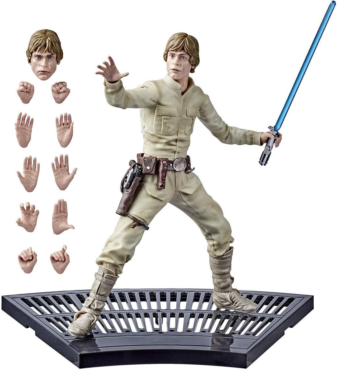 Star Wars The Black Series Imperium schlägt zurück Luke Skywalker Figur, 20 cm grosse Sammelfigur, F