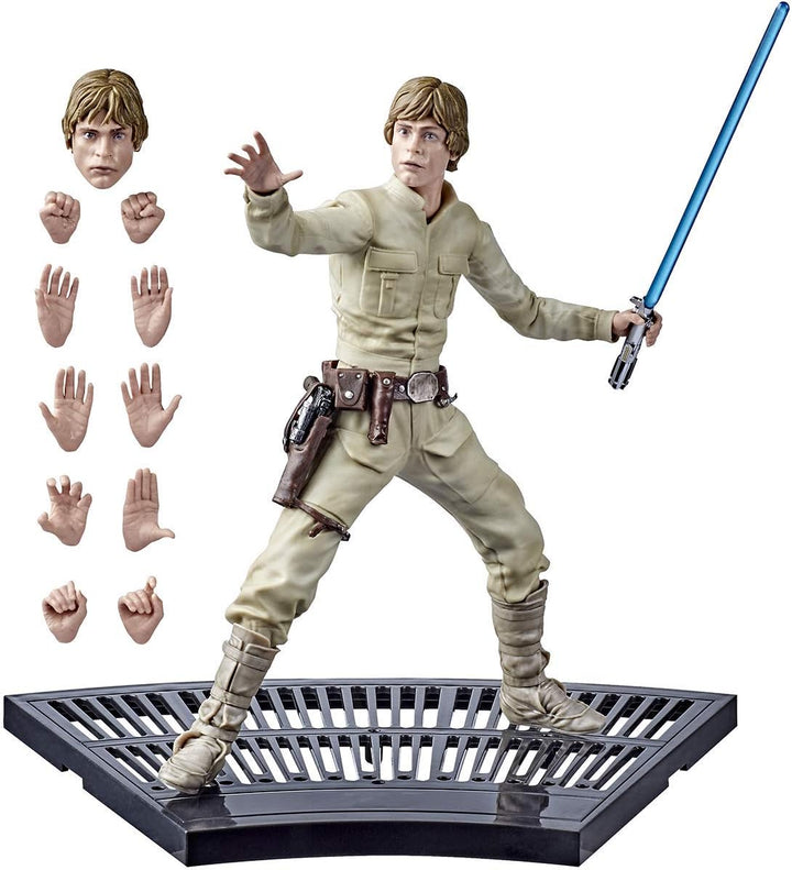 Star Wars The Black Series Imperium schlägt zurück Luke Skywalker Figur, 20 cm grosse Sammelfigur, F