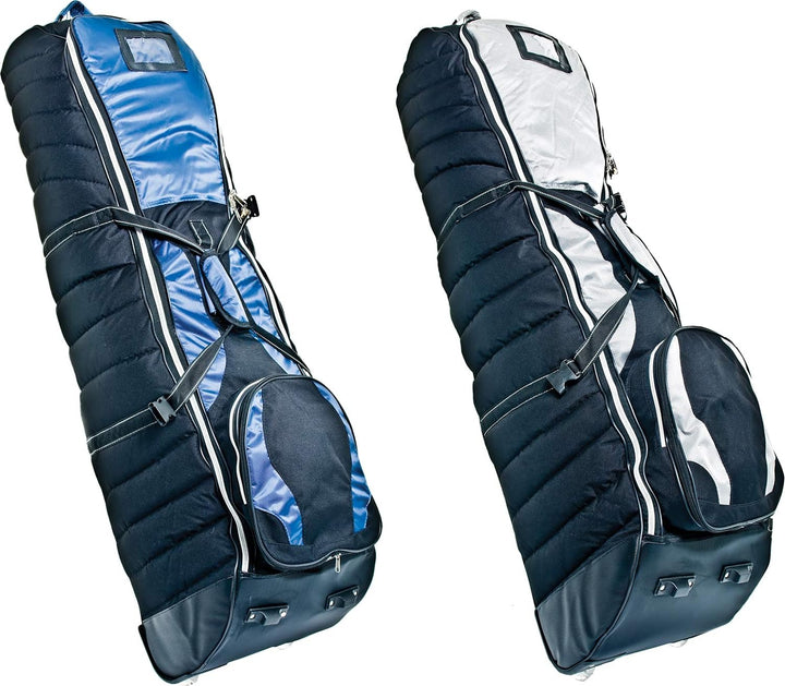 LONGRIDGE Golf 2019 Tour Deluxe Rollergefüllte Reiseabdeckung Schwarz, Schwarz