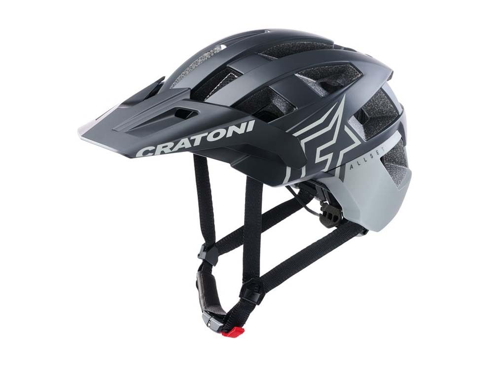 Winora Unisex – Erwachsene Allset Pro Helme, Schwarz/Grau Matt, M