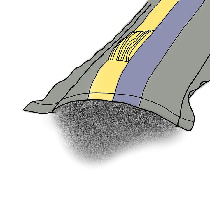 Miko® 200 STK. Sandsäcke, Silosäcke, Hochwasserschutz, Silosandsäcke ungefüllt, Wassersperre 25 x 10