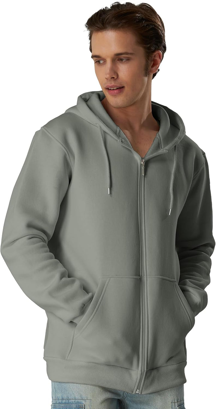 Smith & Solo Herren Kapuzenpullover – Kapuzenjacke reissverschluss, Sweatshirt Pullover Langarm – Sl