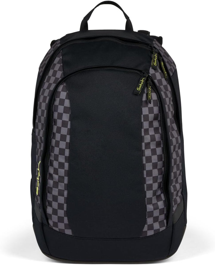 Satch Air Light Edition Schulrucksack Set 3tlg. inkl. Pencil Slider und Sportbeutel Dark Skate, Dark
