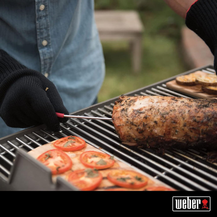 Weber Messfühler für Fleisch/Kompatibel mit allen iGrill Modellen und der Weber Connect App für Gril
