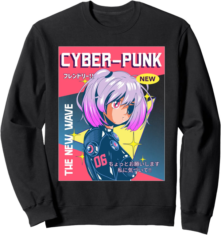 Japanese Anime Cyber-Punk | CY-Punk Sweatshirt