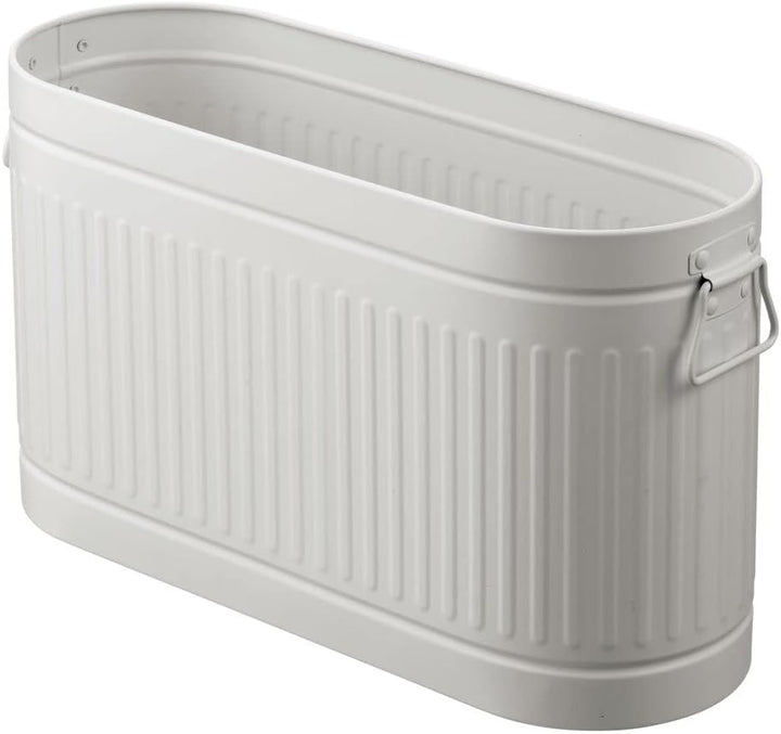 mDesign Ersatzrollenhalter für 6 Rollen Toilettenpapier – geräumiger Klopapierhalter im Retro-Design