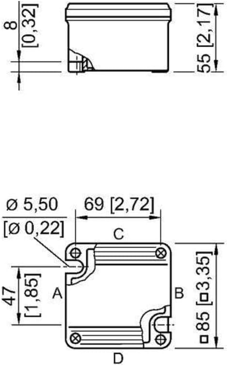 STAHL 8118 8118/111-401 Abzweigdose Ex e
