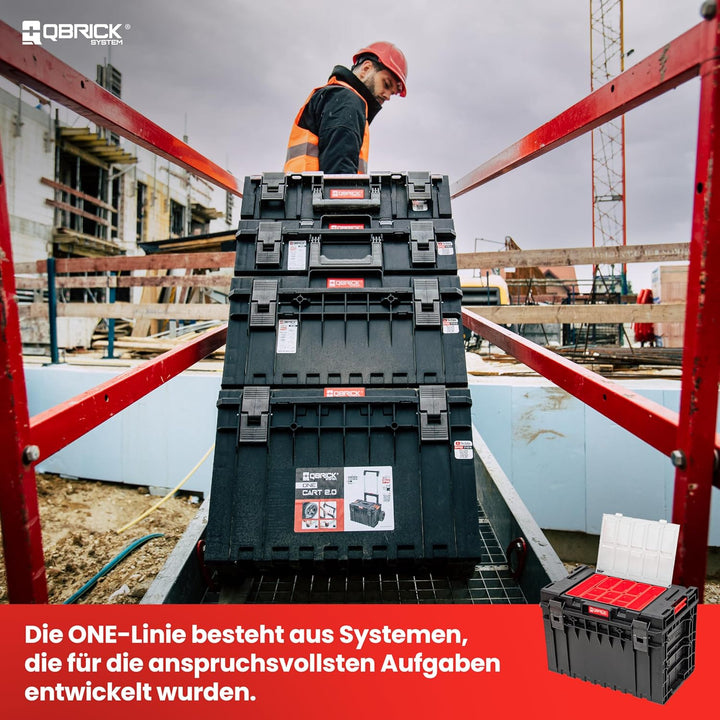 Qbrick System Werkzeugkoffer Werkzeugkasten Leer Werkzeugkiste Box Behälter ONE 450 2.0 Expert Schwa